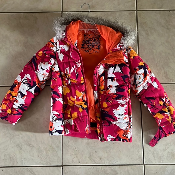 Cute spyder waterproof girls jacket!